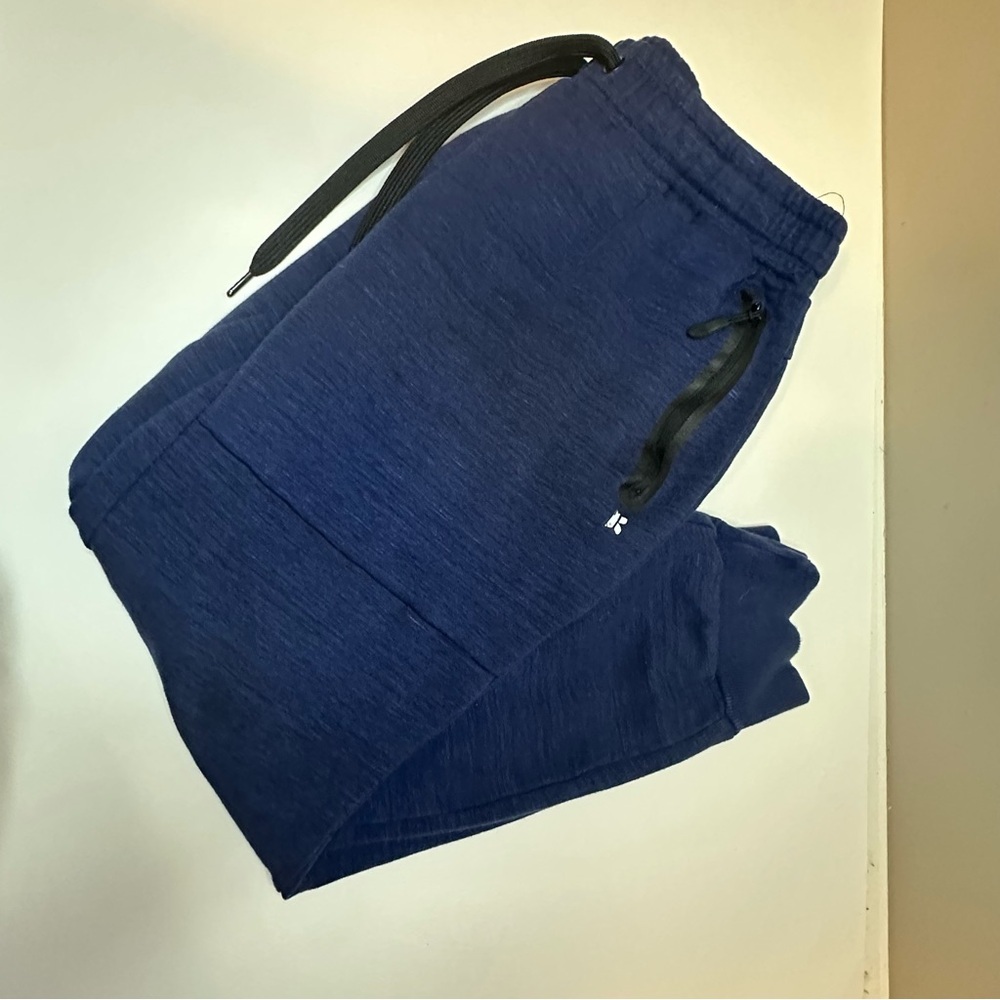 Kyodan Men’s Jr Blue Jogger Pants with Black Drawstring size Jr Large